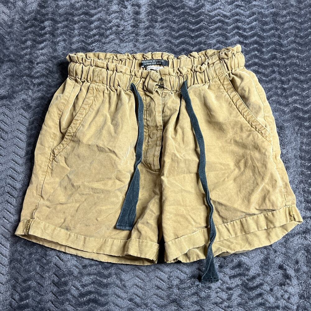 MAISON SCOTCH Women's Beige Shorts size Small